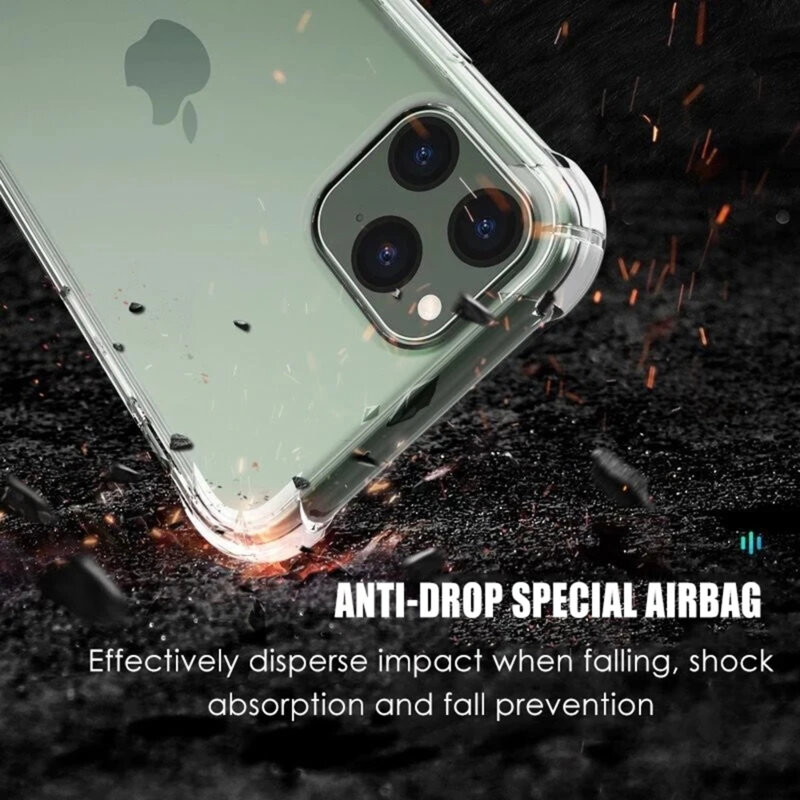 Husa iPhone 12 Pro Max Techsuit Shockproof Clear Silicone, transparenta