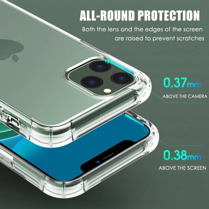 Husa iPhone 13 Pro Max Techsuit Shockproof Clear Silicone, transparenta
