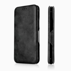 Husa 360° OnePlus 12R Techsuit Safe Wallet Plus, negru