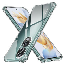 Husa Honor X50 Pro Techsuit Shockproof Clear Silicone, transparenta