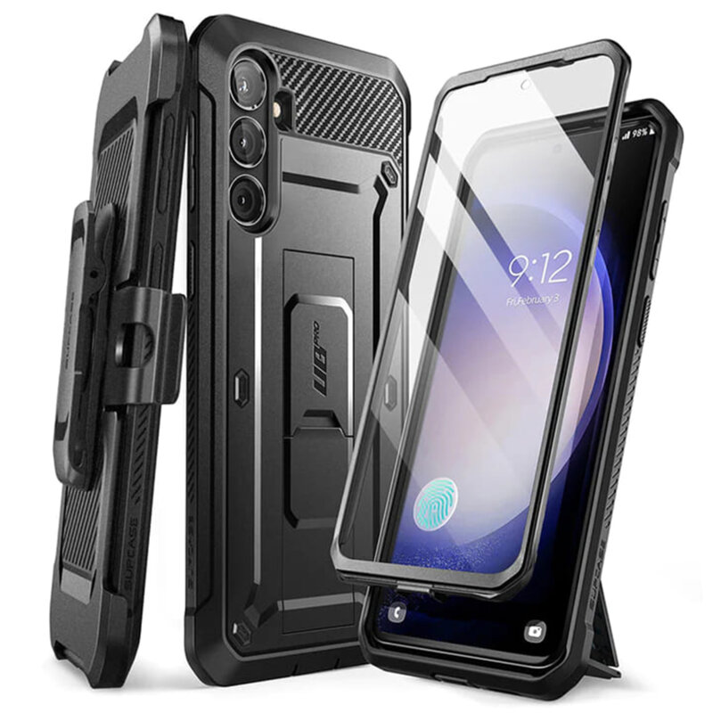 Husa Samsung Galaxy S23 FE Supcase Unicorn Beetle Pro, negru