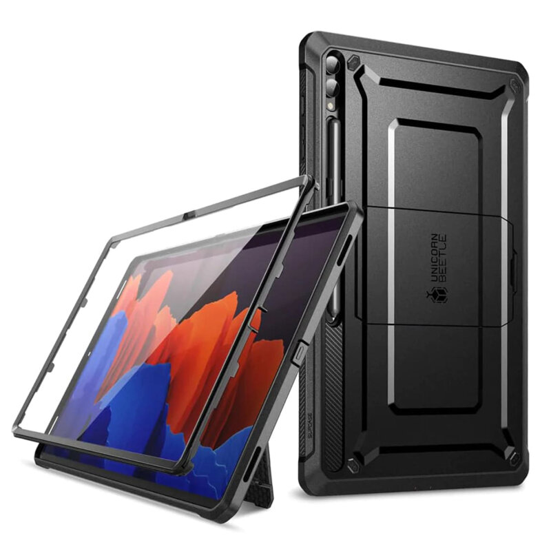 Husa Samsung Galaxy Tab S9 Ultra Supcase Unicorn Beetle Pro, negru