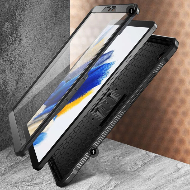 Husa Samsung Galaxy Tab A9 Supcase Unicorn Beetle Pro, negru