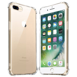 Husa iPhone 7 Plus Techsuit Shockproof Clear Silicone, transparenta