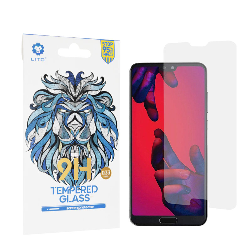 Folie Sticla Huawei P20 Pro Lito 9H Tempered Glass - Clear