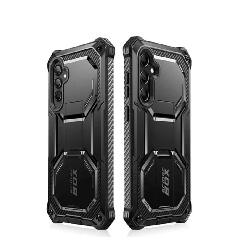 [Pachet 360°] Husa + folie Samsung Galaxy S23 FE I-Blason Armorbox, negru