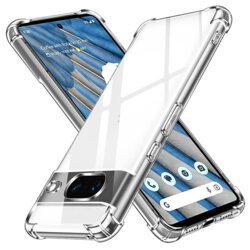 Husa Google Pixel 7 Techsuit Shockproof Clear Silicone, transparenta