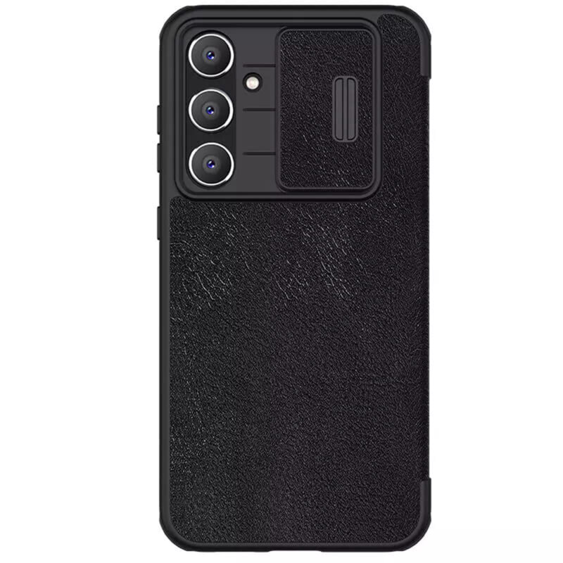 Husa Samsung Galaxy S23 FE Nillkin QIN Pro Leather Case, negru