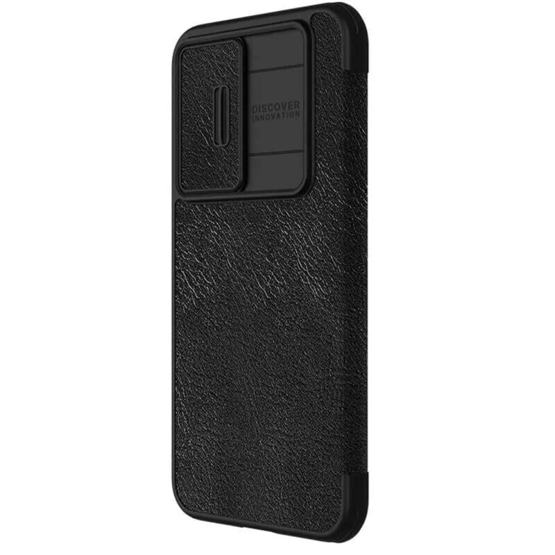 Husa Samsung Galaxy S23 FE Nillkin QIN Pro Leather Case, negru