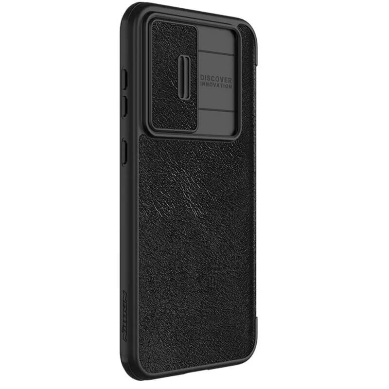 Husa Samsung Galaxy S23 FE Nillkin QIN Pro Leather Case, negru