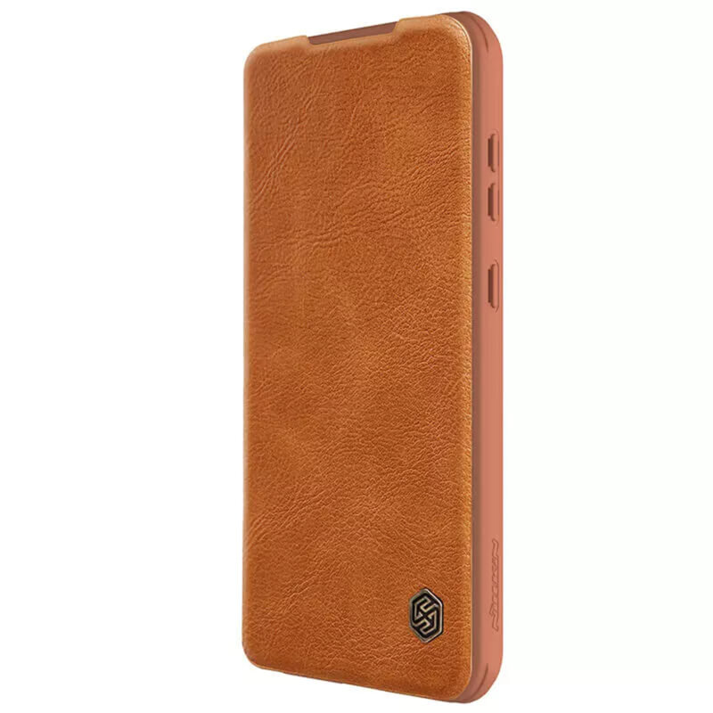 Husa Samsung Galaxy S23 FE Nillkin QIN Pro Leather Case, maro