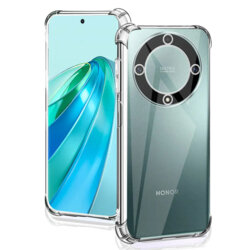Husa Honor X9a Techsuit Shockproof Clear Silicone, transparenta
