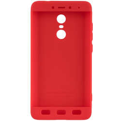 Husa Xiaomi Redmi Note 4 (MediaTek) Smart Case 360 Full Cover Rosu