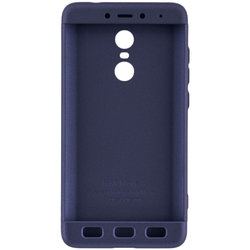 Husa Xiaomi Redmi Note 4 (MediaTek) Smart Case 360 Full Cover Albastru