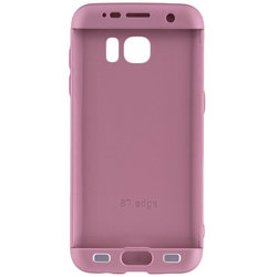 Husa Samsung Galaxy S7 Edge Smart Case 360 Full Cover Rose Gold
