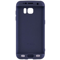 Husa Samsung Galaxy S7 Edge Smart Case 360 Full Cover Albastru