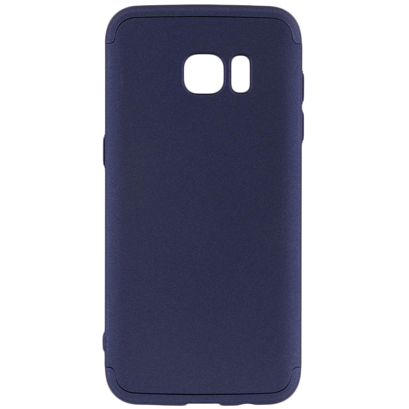 Husa Samsung Galaxy S7 Edge Smart Case 360 Full Cover Albastru