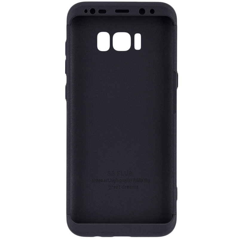 Husa Samsung Galaxy S8+, Galaxy S8 Plus Smart Case 360 Full Cover Negru