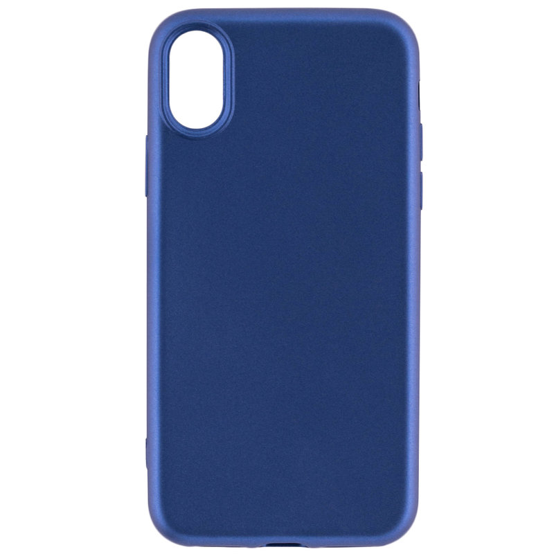 Husa iPhone X, iPhone 10 TPU Smart Case 360 Full Cover Albastru