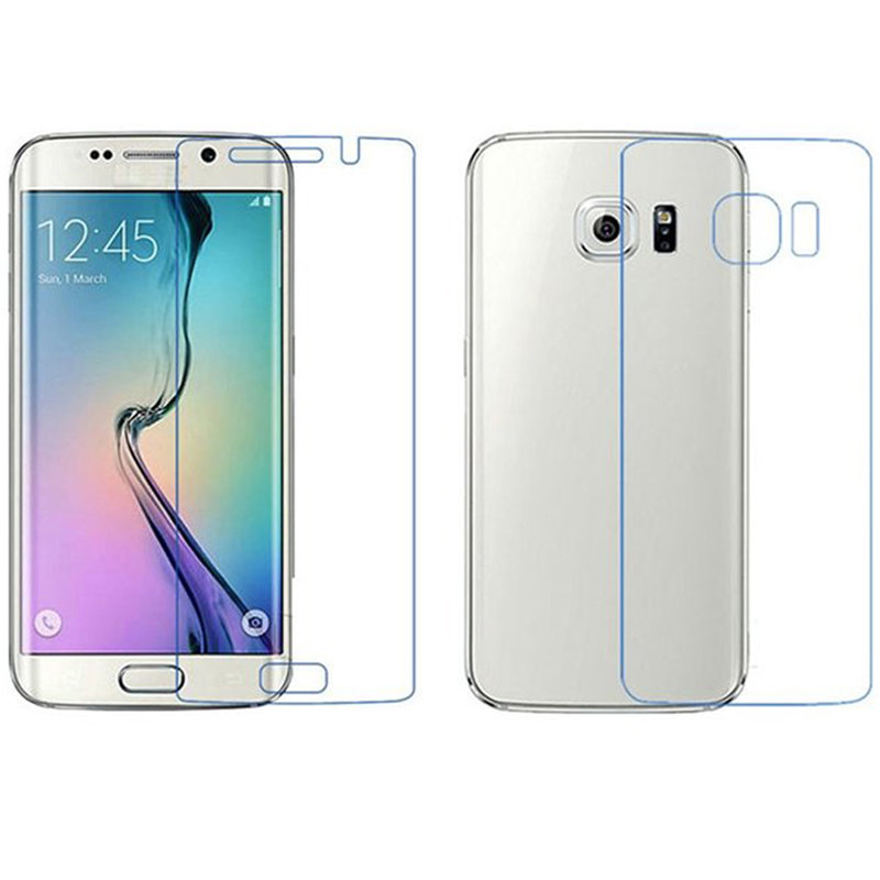 Folie Protectie Fata-Spate Samsung Galaxy S6 Edge G925 - Clear
