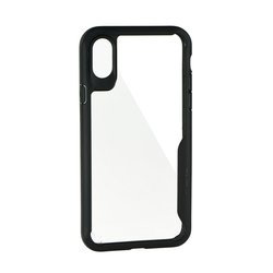Husa Iphone X, iPhone 10 X-One DropGuard + Sticla Securizata - Black