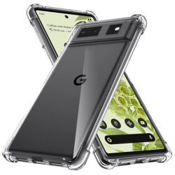 Husa Google Pixel 6 Techsuit Shockproof Clear Silicone, transparenta