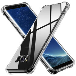 Husa Samsung Galaxy S8 Plus Techsuit Shockproof Clear Silicone, transparenta