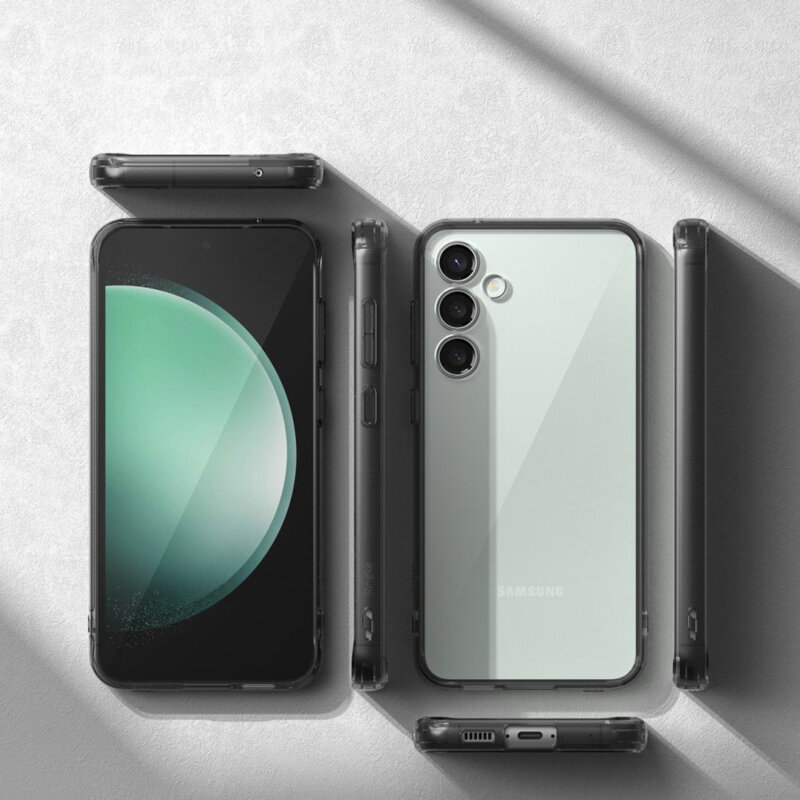 Husa Samsung Galaxy S23 FE Ringke Fusion, fumuriu