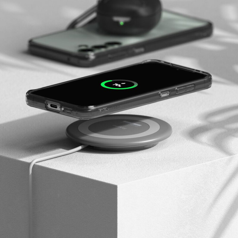 Husa Samsung Galaxy S23 FE Ringke Fusion, fumuriu