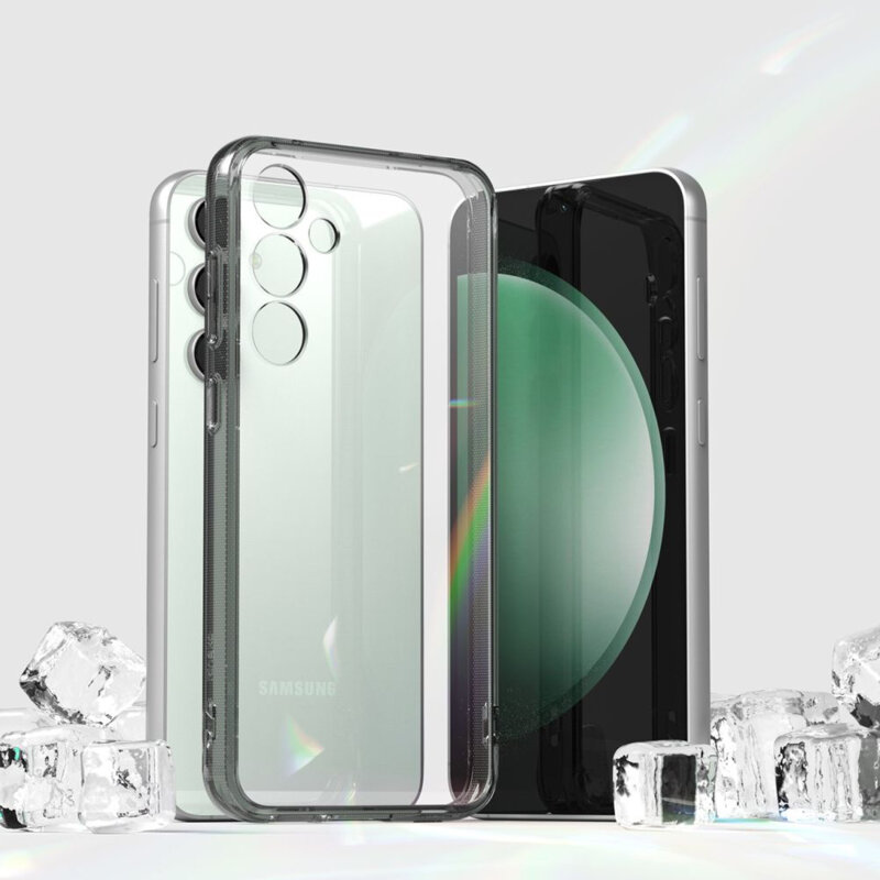 Husa Samsung Galaxy S23 FE Ringke Fusion, fumuriu