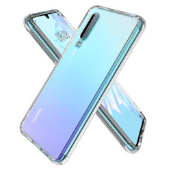 Husa Huawei P30 Techsuit Shockproof Clear Silicone, transparenta