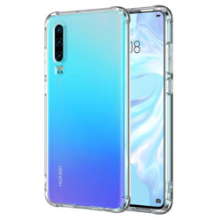 Husa Huawei P30 Techsuit Shockproof Clear Silicone, transparenta