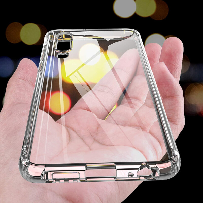 Husa Huawei P30 Techsuit Shockproof Clear Silicone, transparenta