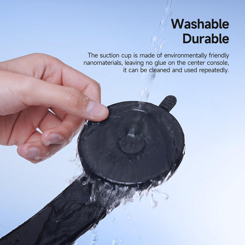 Suport auto cu incarcare wireless Duzzona V3 15W, negru