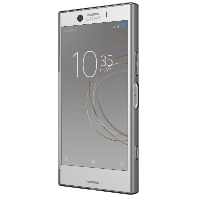 Husa Sony Xperia XZ1 Compact Nillkin Nature UltraSlim Fumuriu