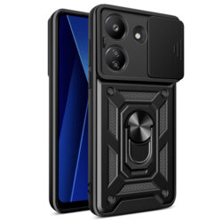 Husa Xiaomi Poco C65 protectie camera Techsuit CamShield Series, negru