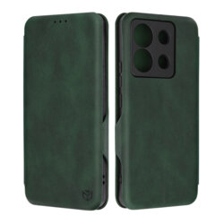 Husa 360° Xiaomi Poco X6 Techsuit Safe Wallet Plus, verde