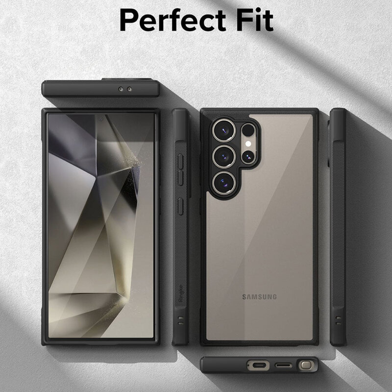 Husa Samsung Galaxy S24 Ultra Ringke Fusion Bold, negru