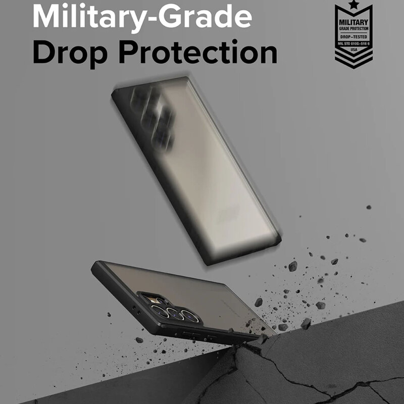 Husa Samsung Galaxy S24 Ultra Ringke Fusion Bold, negru