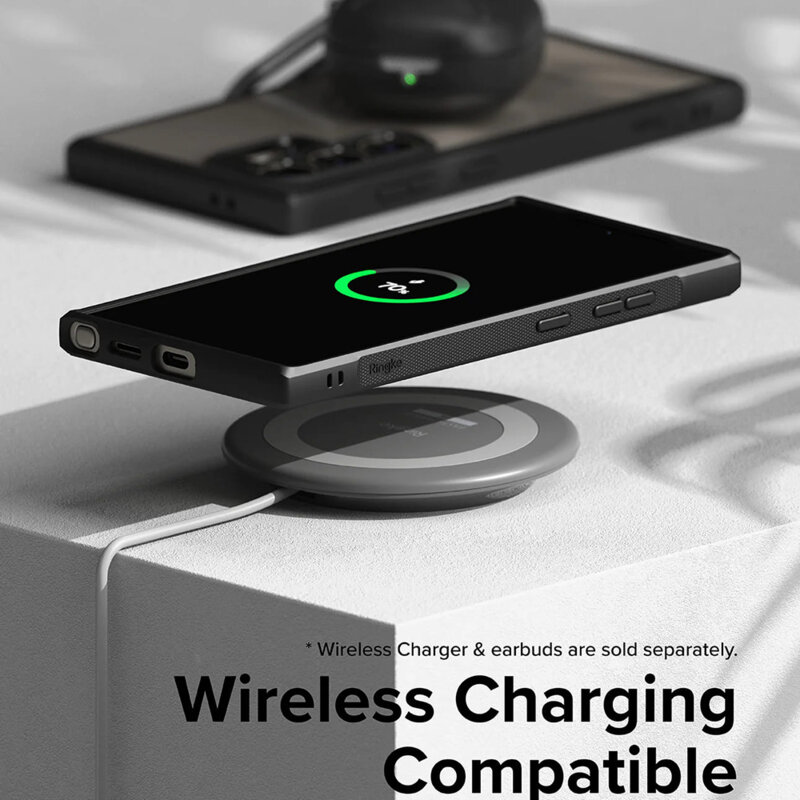 Husa Samsung Galaxy S24 Ultra Ringke Fusion Bold, negru