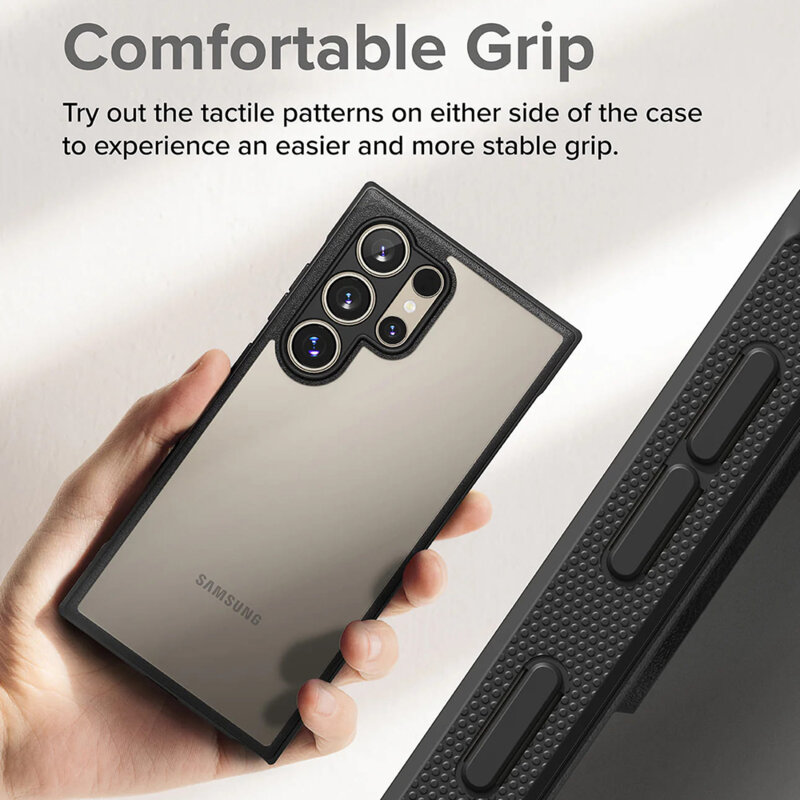 Husa Samsung Galaxy S24 Ultra Ringke Fusion Bold, negru