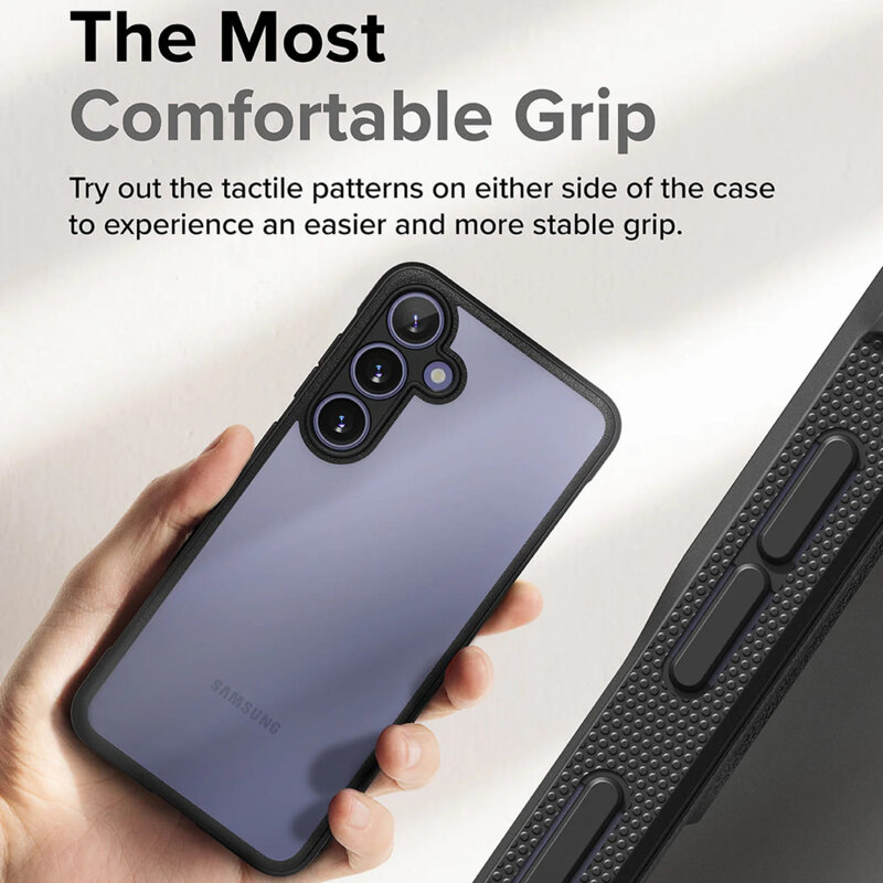 Husa Samsung Galaxy S24 Plus Ringke Fusion Bold, negru