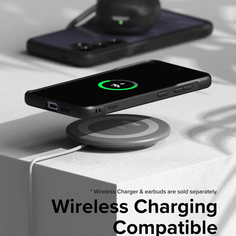 Husa Samsung Galaxy S24 Plus Ringke Fusion Bold, negru