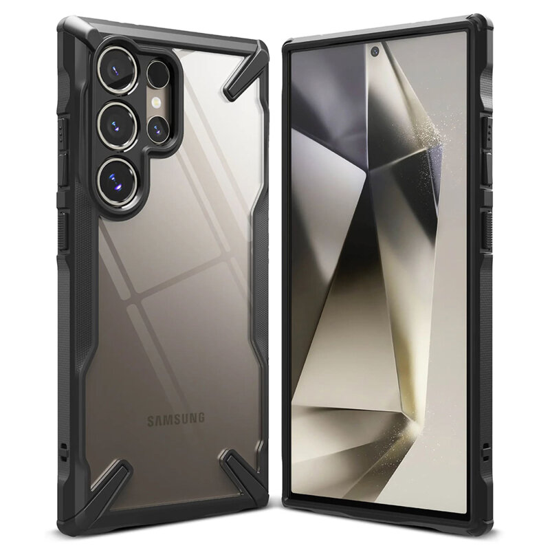 Husa Samsung Galaxy S24 Ultra Ringke Fusion X, negru