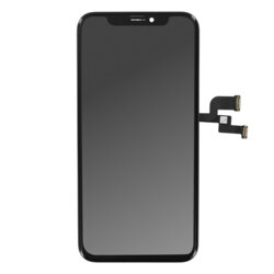 Display original iPhone XS OLED touchscreen cu rama, negru