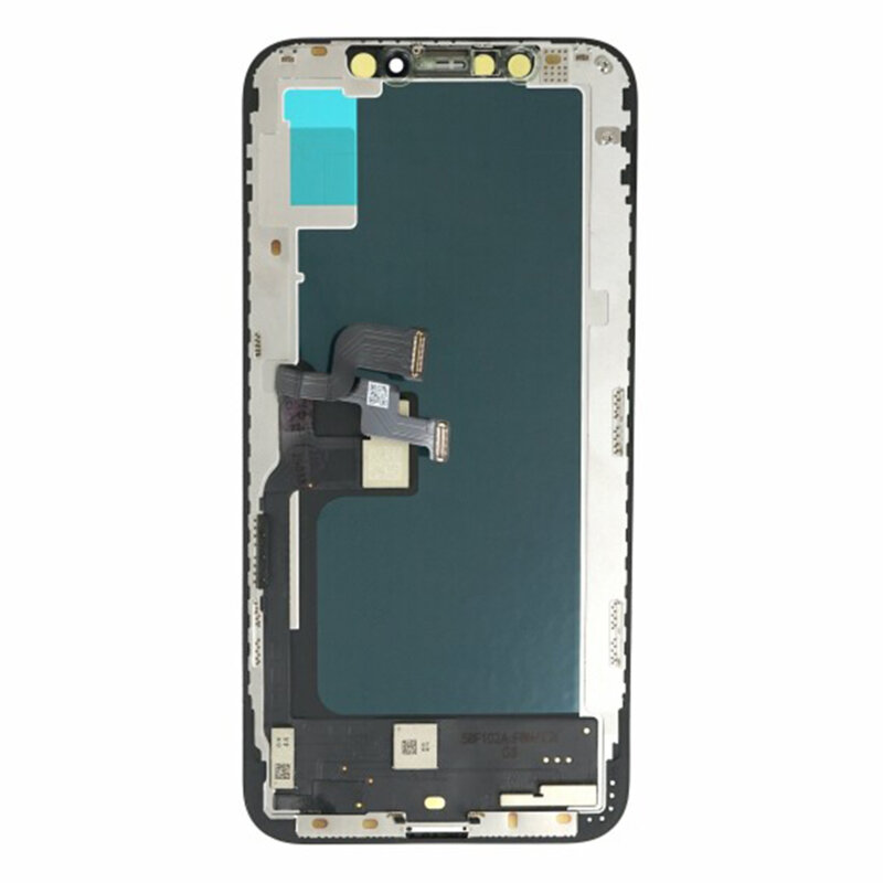 Display iPhone XS In-Cell LCD touchscreen cu rama, negru