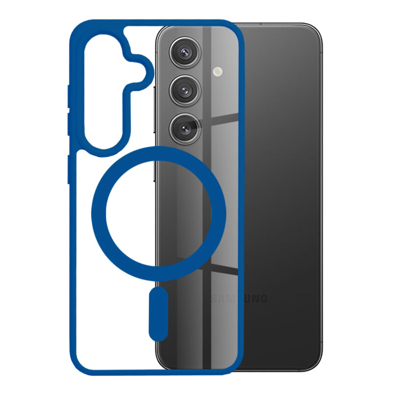 Husa Samsung Galaxy S24 Techsuit MagSafe Pro, albastru