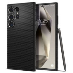 Husa Samsung Galaxy S24 Ultra Spigen Liquid Air, negru