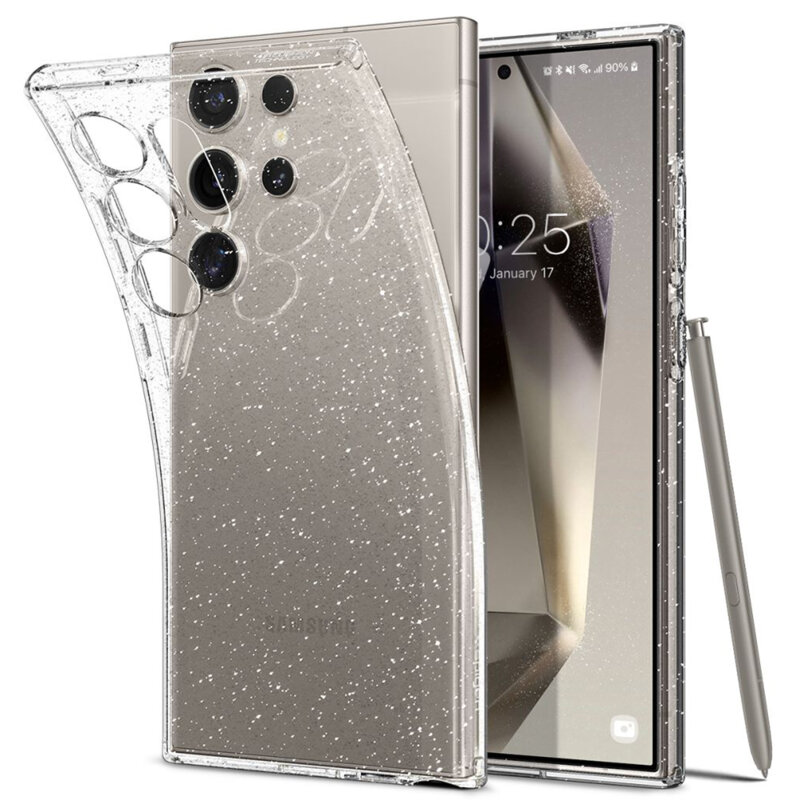 Husa Samsung Galaxy S24 Ultra Spigen Liquid Crystal Glitter