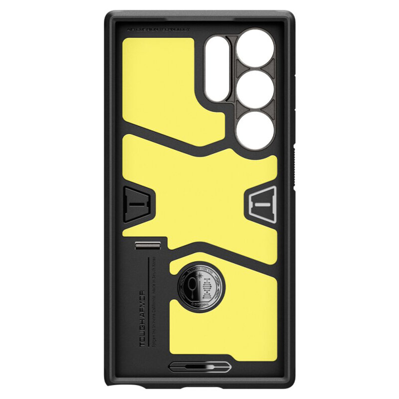 Husa Samsung Galaxy S24 Ultra Spigen Tough Armor, cenusiu